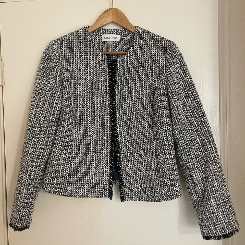 Calvin Klein jacket.